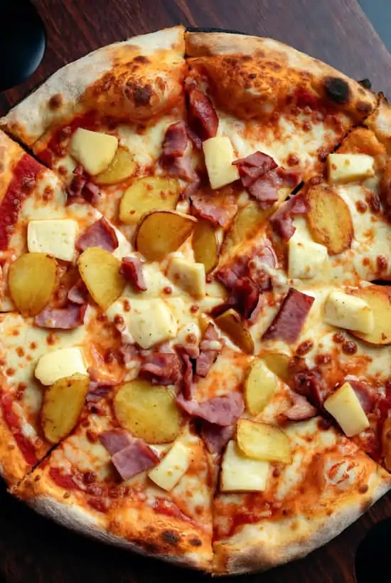 Pizza Raclette
